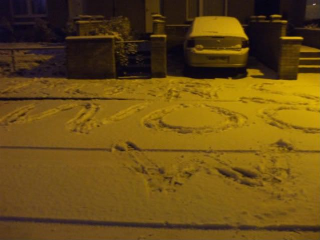 Edinburgh snow 6 - snow scrabble