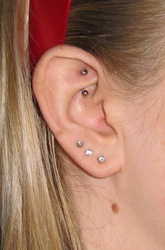 Plus, I LOVE my rook, it's way my favourite piercing, and it was a really 