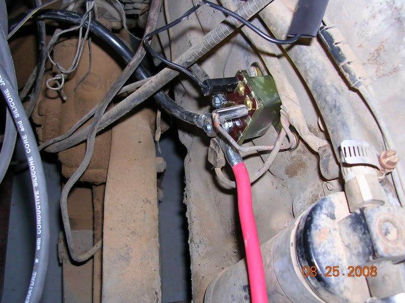 Starter Relay gone bad.