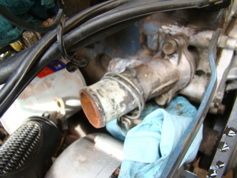 Nissan xterra thermostat bypass hose #8