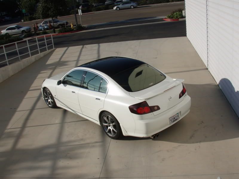 Gloss Black Or Carbon Fiber Vinyl Roof Page 2 G35driver Infiniti G35 G37 Forum Discussion