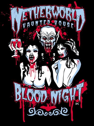 NETHERWORLD Blood Night Shirt