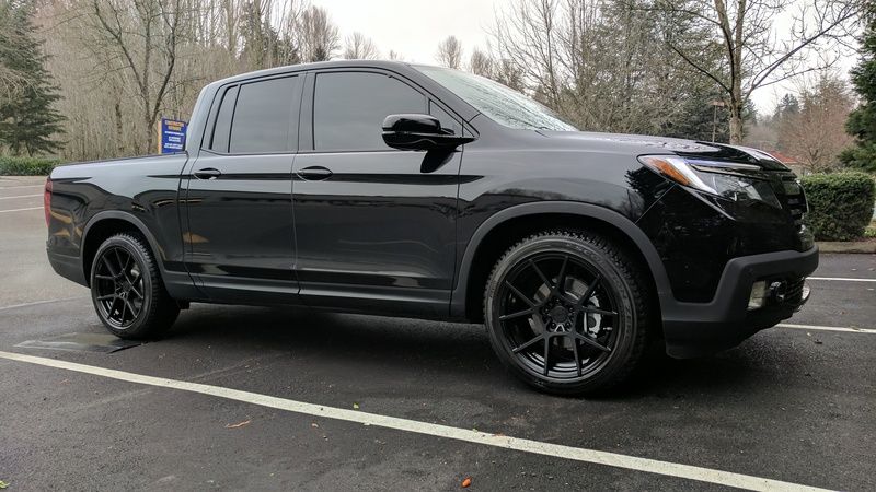 NEW Wheels 20x9.5 on Lowered Ridgeline - Honda Ridgeline ...