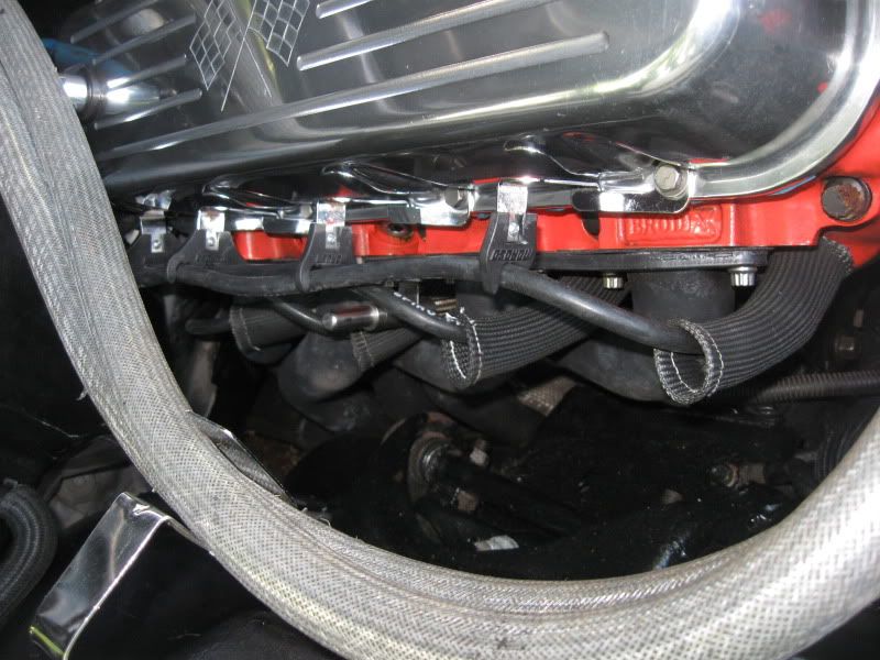 Running Spark Plug Wires with Headers Chevelle Tech