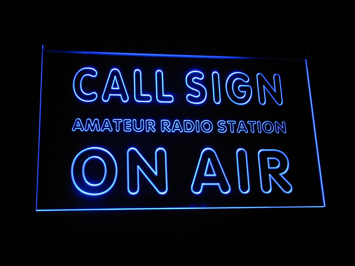 Wa Tm Custom Call Sign On Air Amateur Radio Station Led Neon Sign Ebay