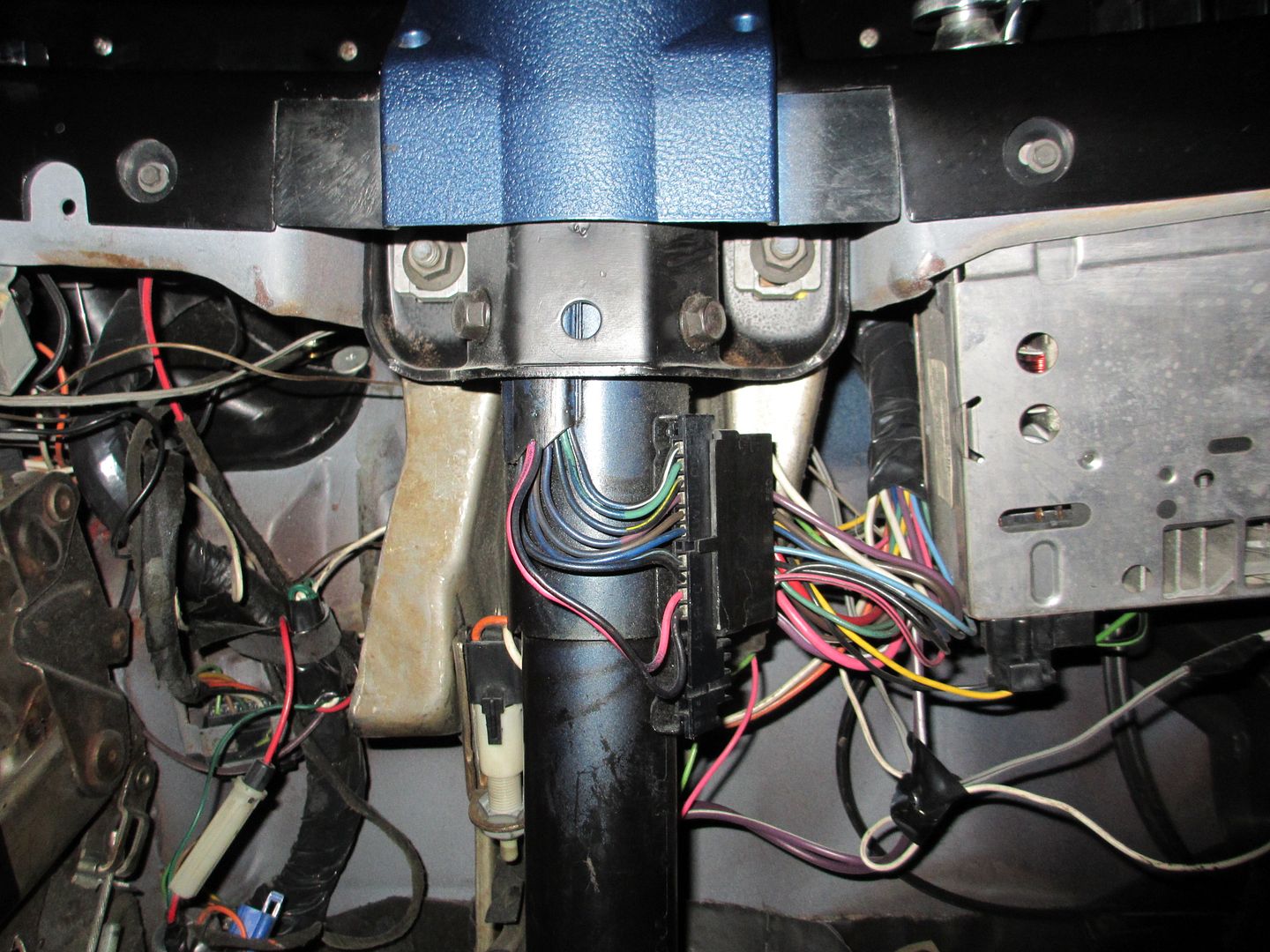 Steering column paint dilemma Team Camaro Tech