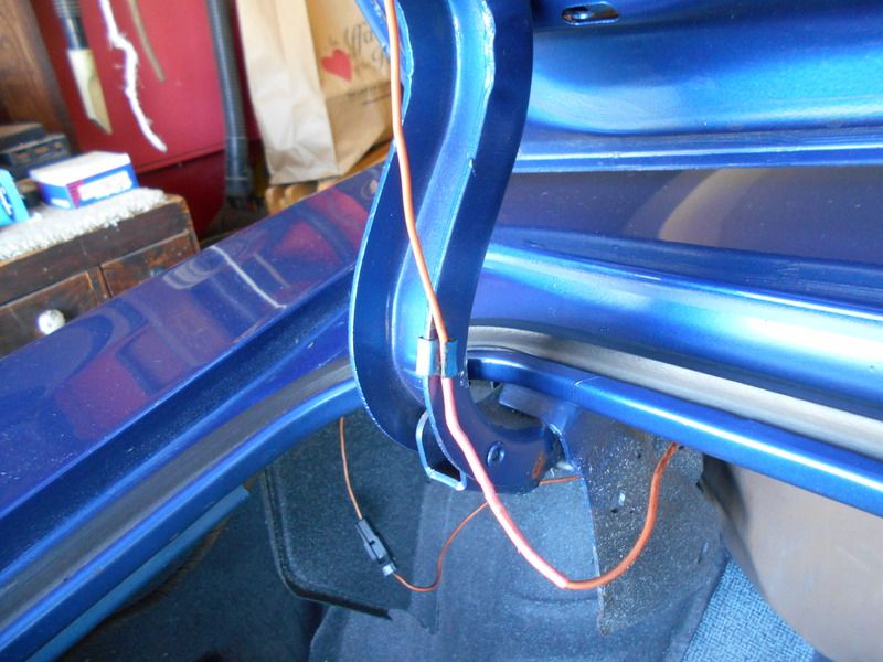 Adding power trunk opener and trunk light Team Chevelle