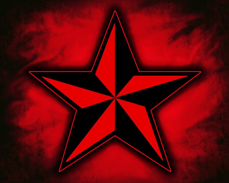 red nautical star Image