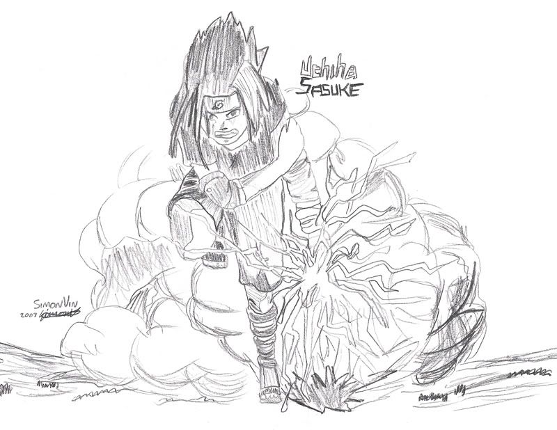 Sasuke by Simon Vin