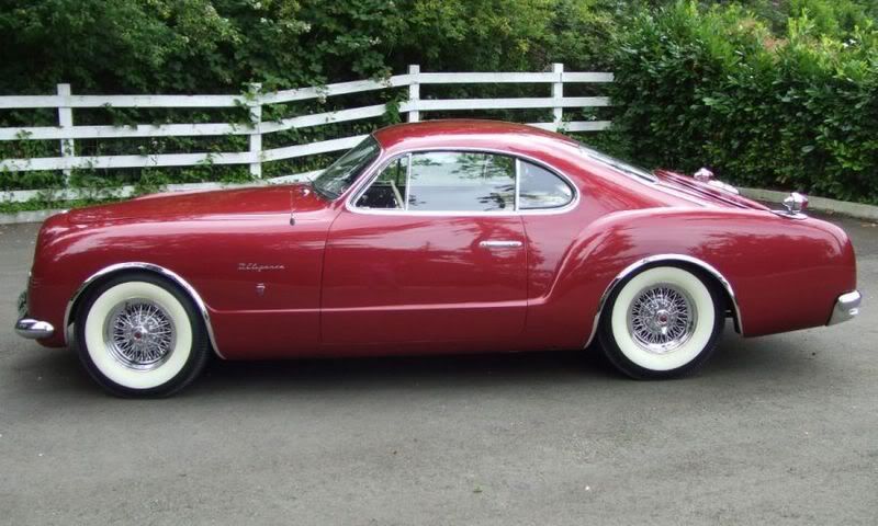 Volkswagen liked it enough to cop its design for the Karmann Ghia