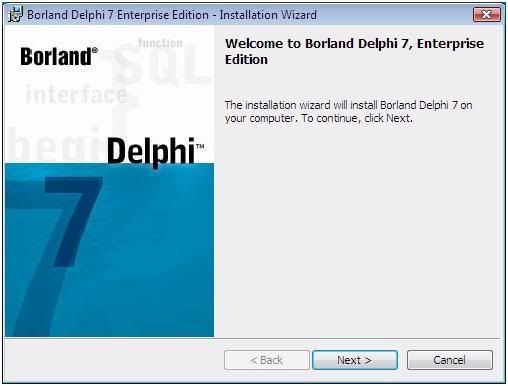 Instalar Delphi 2006 Vista