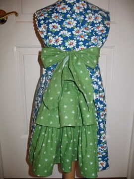Back of Ahnalin's Daisy Dress