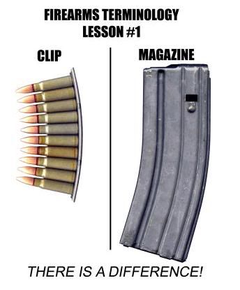clip vs. magazine Pictures, Images and Photos