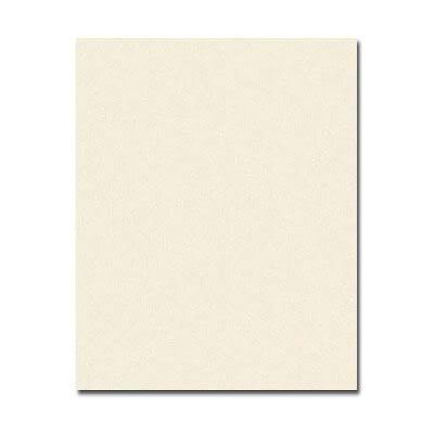 X1411 - 8.5 x 11 Colonial White Cardstock