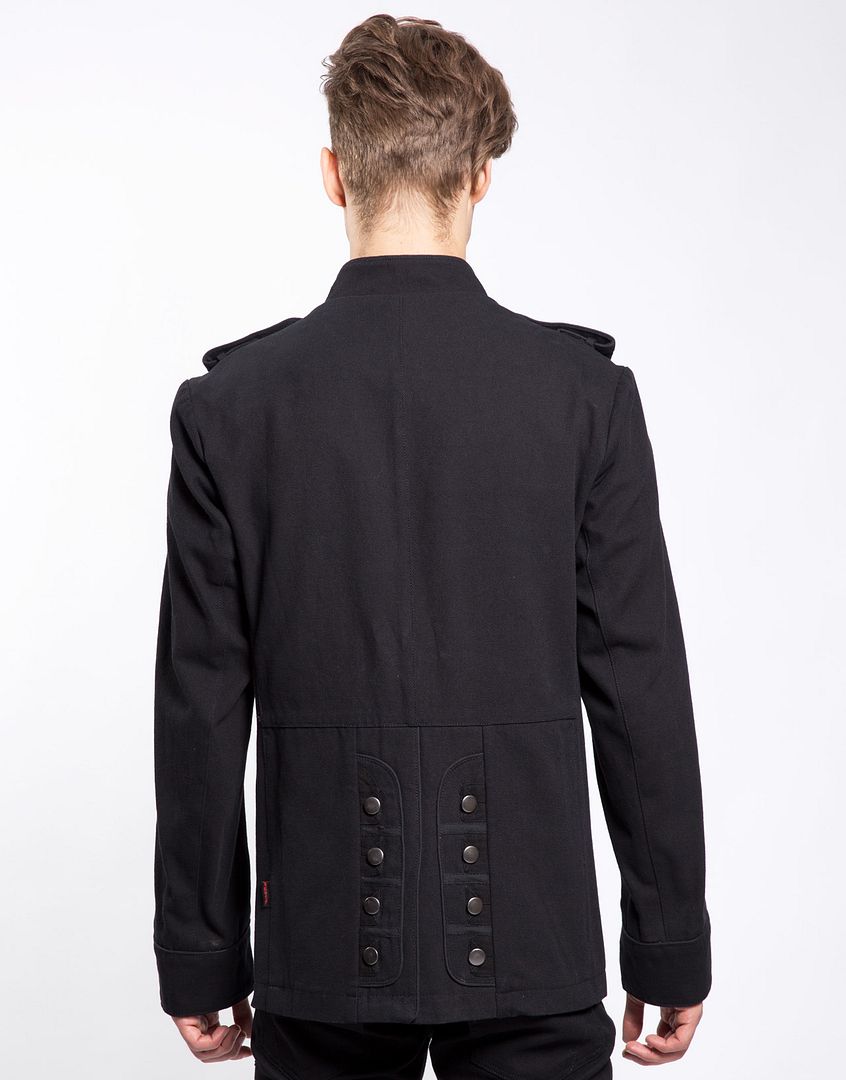 TRIPP MILITARY ARMY BAND LEADER PARADE ROCKER GOTH PUNK EMO JACKET COAT