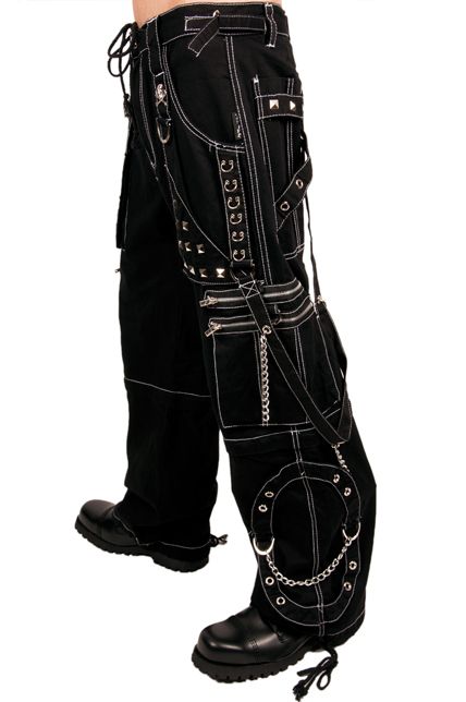 Tripp Bondage Gothic Cyber Piercing Rave Goth Punk Jeans Biker Emo Pants Af7713m Ebay 1430