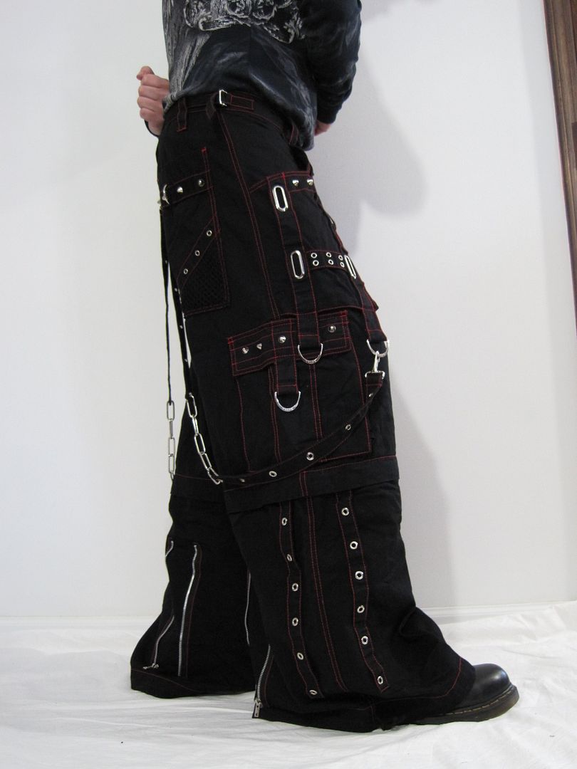 TRIPP BONDAGE GOTHIC CHAIN PUNK EMO PANTS AF6016MH 30 eBay