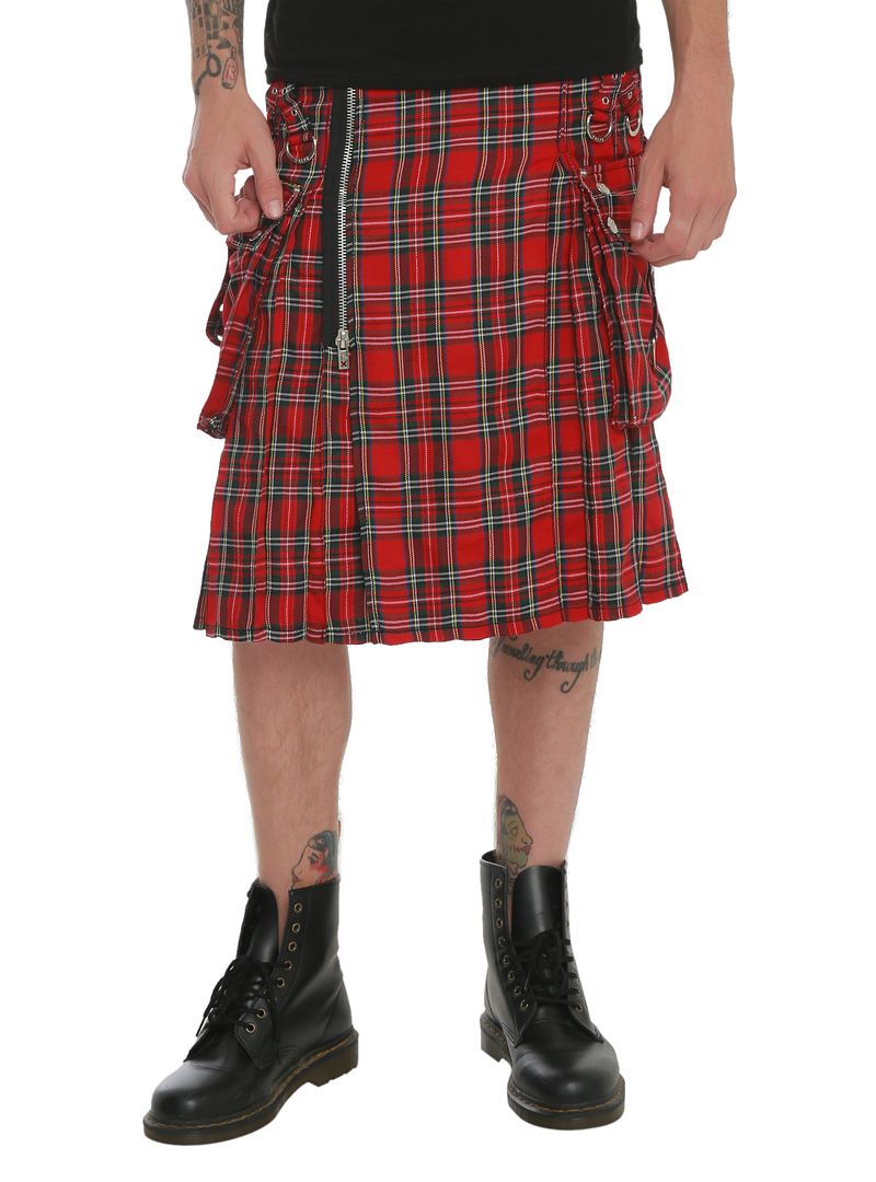 Tripp Plaid Kilt Scotish Gothic Goth Rocker Skirt Pants Punk Rockabilly Irish Ebay 9476