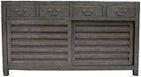 Grey Japanese Style Mizuya Sideboard/Buffet/TV Unit