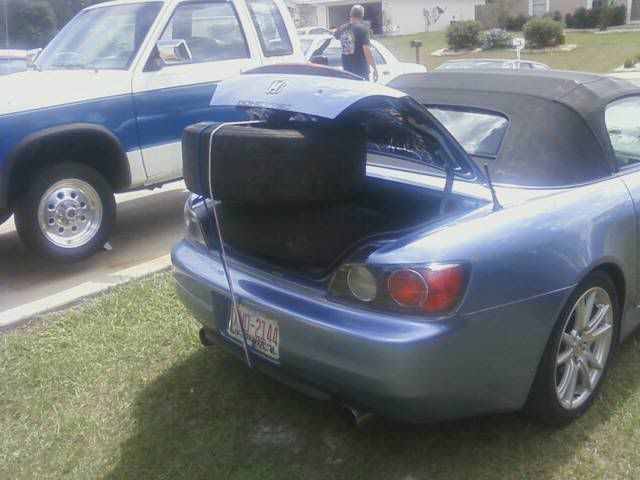 Honda s2000 trunk space #6