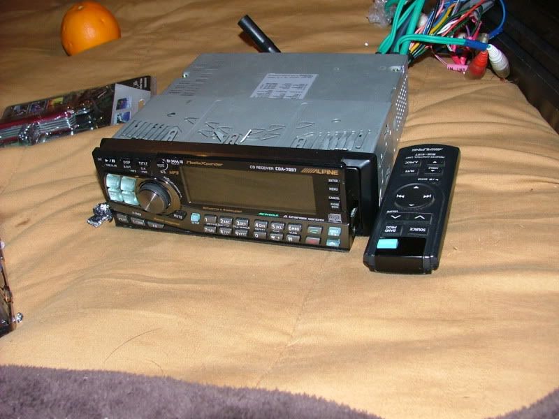 [SOLD] Alpine cda7897 phantom face with remote Car Audio Classifieds!