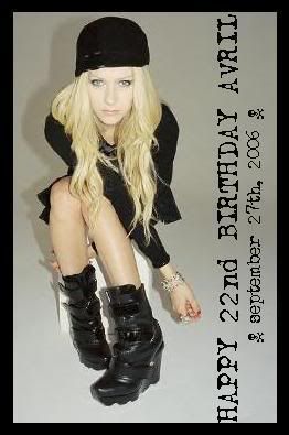 avril's 22nd bday