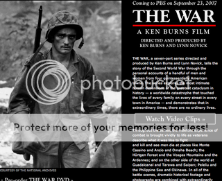 The War – Ken Burns | Rob's War Stories