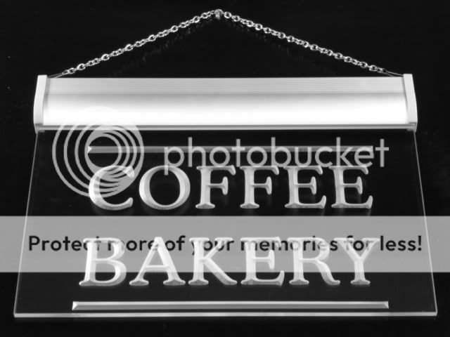 j657 b Coffee Bakery Cafe Shop Bar Beer Neon Light Sign  