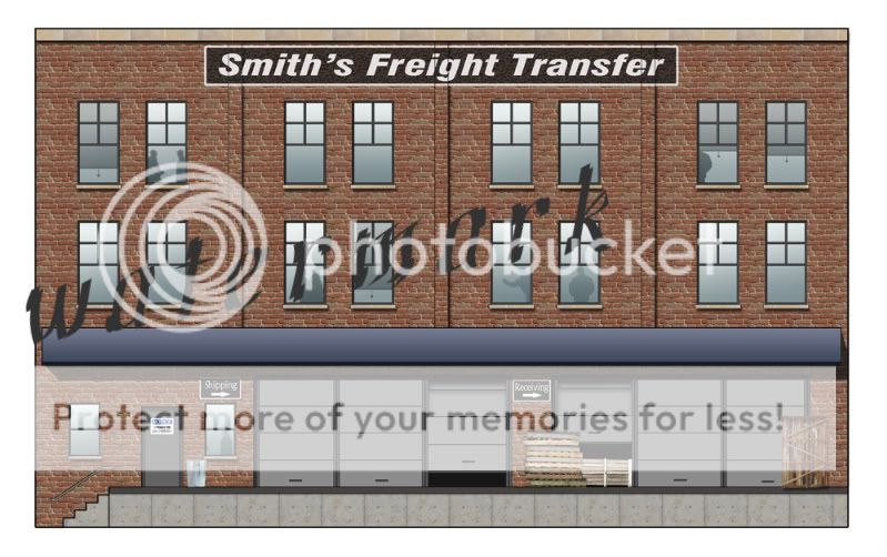 Scale Smiths Freight Transfer Background Building