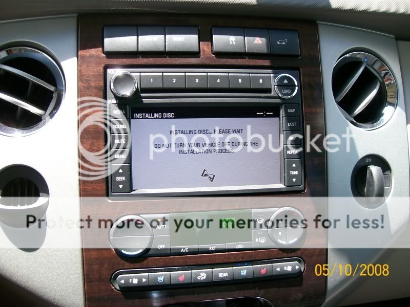 2007 Ford navigation system
