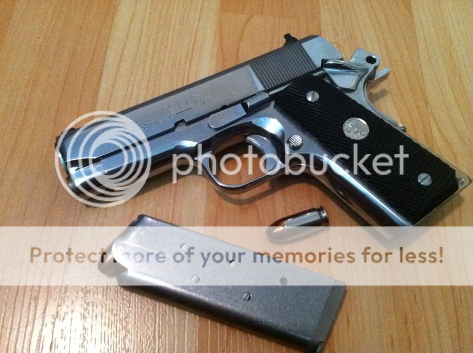 Colt 45 Officers Model Stainless