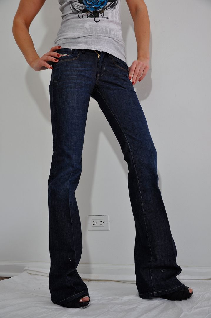 DIESEL JEANS BOOTCUT RONHAR PANTS  