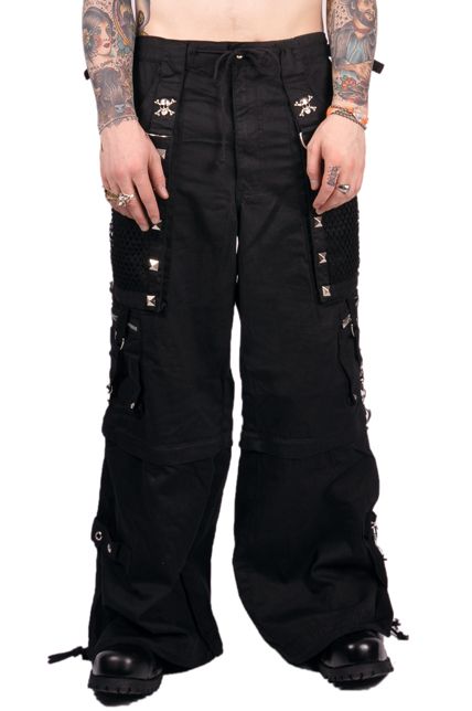 TRIPP BAGGY BONDAGE STEAMPUNK GOTHIC BIKER CYBER EMO SKATER RAVE PANTS ...