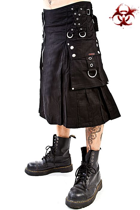 TRIPP GOTH PUNK OI BLACK BONDAGE UTILITY SCOTISH GOTHIC PANTS IRISH ...