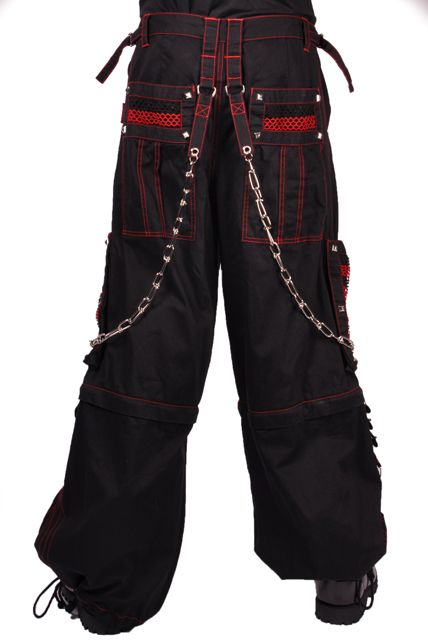 TRIPP BONDAGE STUDDS SPIKE GOTHIC JEANS EMO CHAIN RAVE GOTH BAGGY PANTS ...