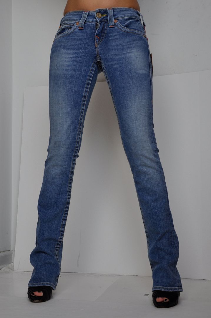 216 TRUE RELIGION BECKY JEANS W102317OM PANTS 24  